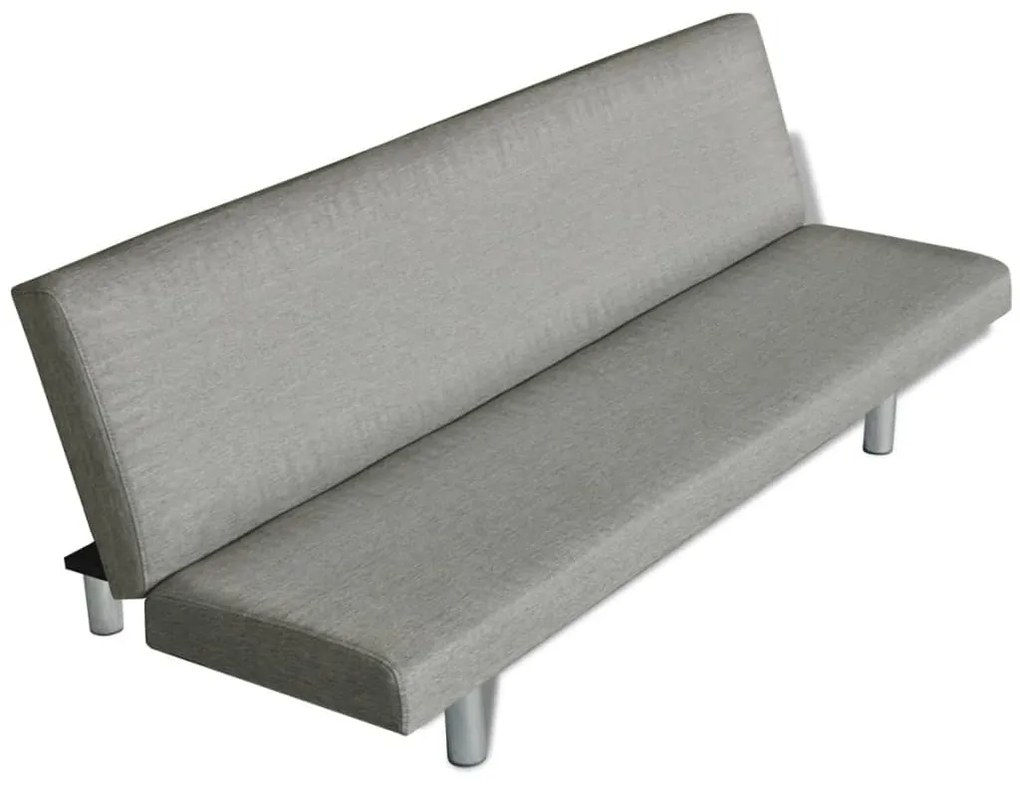 Sofá-Cama Kevin em Tecido - Cinzento - Design Moderno