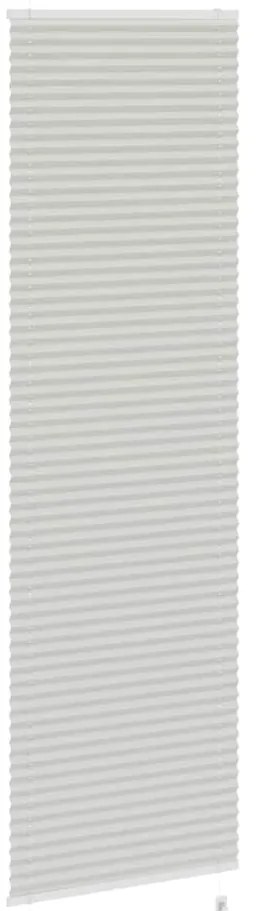Cinzento Luz Plissada Cega 60x200 cm Largura Tecido 59,4 cm