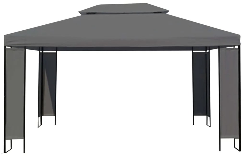 vidaXL Gazebo 300x400 cm antracite