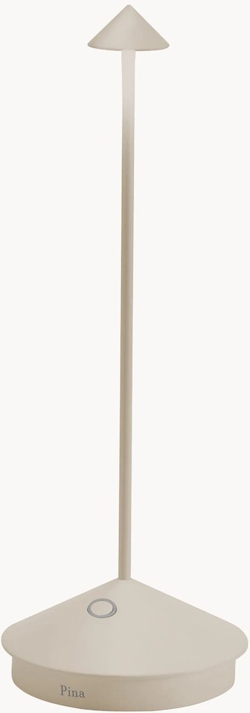 Candeeiro de mesa LED portátil Pina Pro, regulável