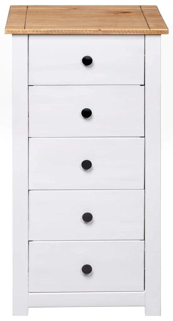 Aparador 46x40x89 cm pinho Panama branco