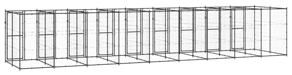 Canil de exterior 21,78 m² aço