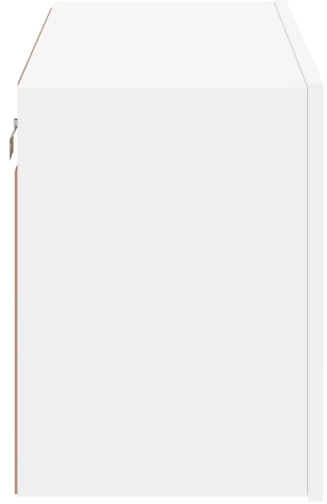Móvel de parede para TV 80x30x41 cm branco