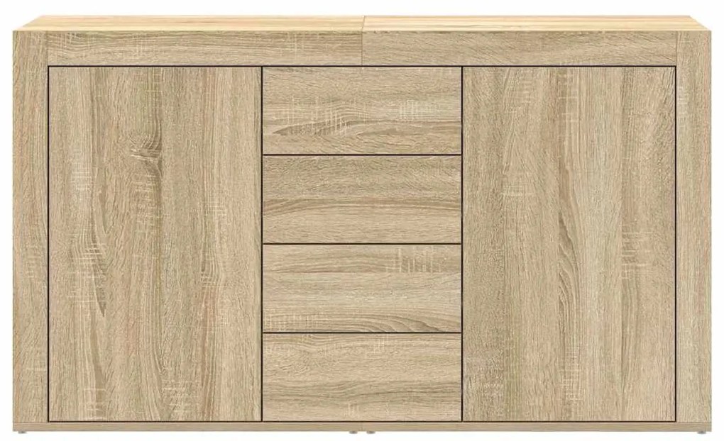 Aparador vidaXL Carvalho Sonoma Madeira engenheirada 120 x 36 x 69 cm