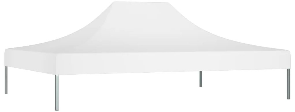 Teto para tenda de festas 4x3 m 270 g/m² branco