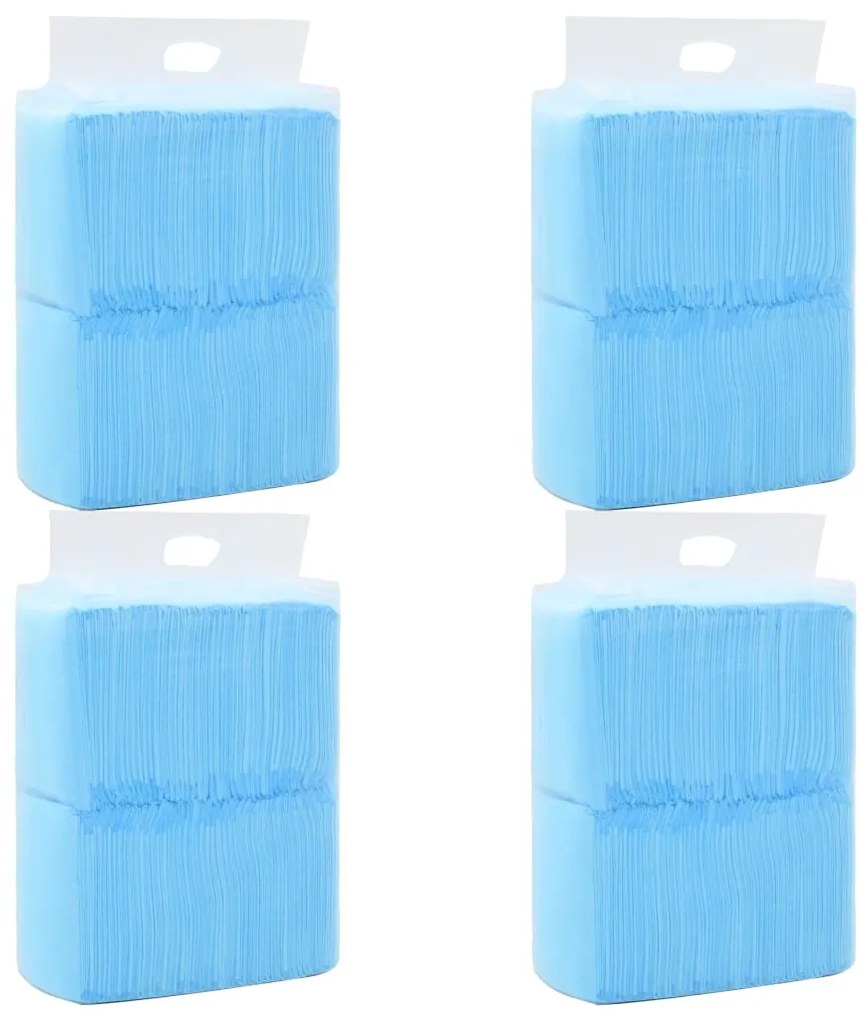 vidaXL Resguardos p/ treino animais de estimação 400 pcs 60x45 cm TNT