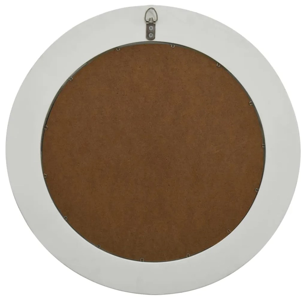 Espelho de parede estilo barroco 50 cm branco