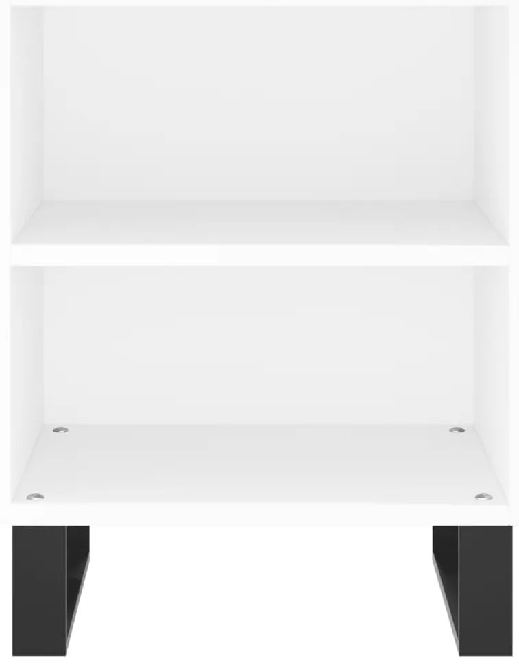 Mesa de cabeceira 40x30x50 cm derivados de madeira branco