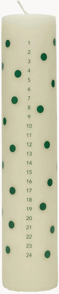 Vela calendário Polka