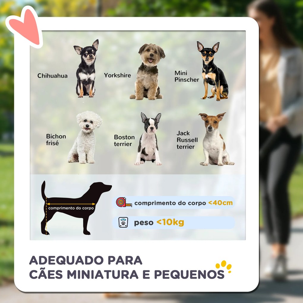 Carrinho para Animais de Estimação Carrinho para Cães Dobrável com Compartimento Desmontável 4 Portas 81x58x97,5 cm Cinza