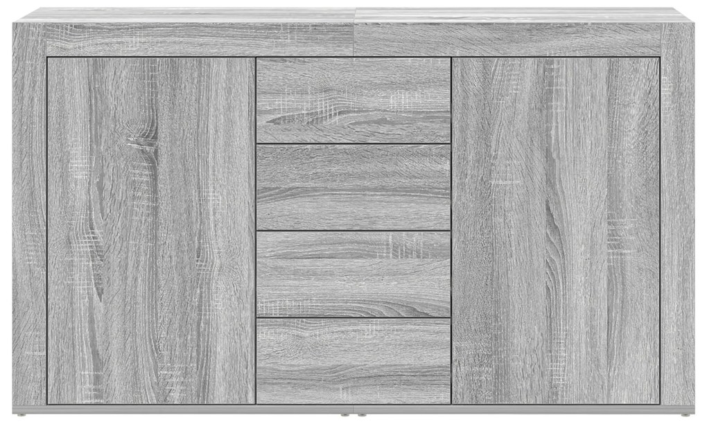 Buffet vidaXL Cinza Sonoma Madeira engenheirada 120 x 36 x 69 cm