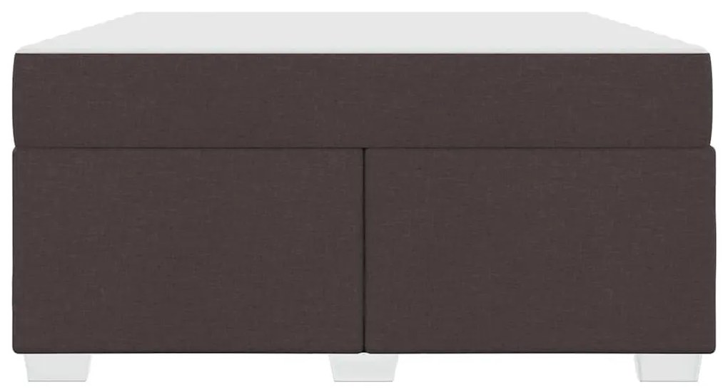 Estrutura da Cama Outros Castanho escuro 160 x 200 cm tecido