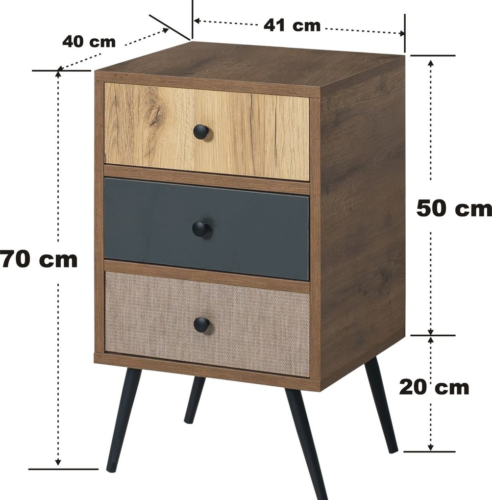 Cómoda Fairway – Hitit – 41x70x40 cm