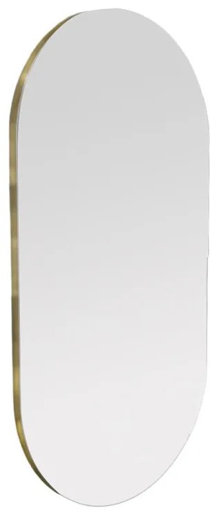 Espelho Riors – Transparente Dourado – 45x85x2,2 cm