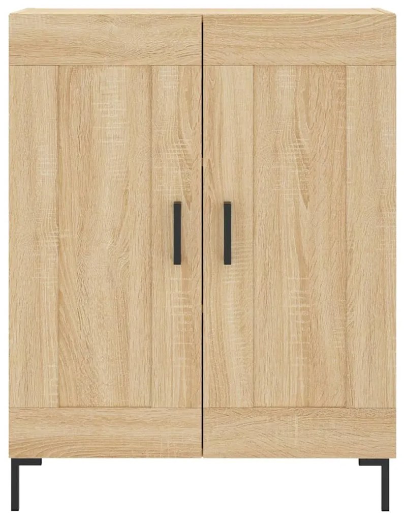 Armário alto 69,5x34x180 cm derivados de madeira cor sonoma