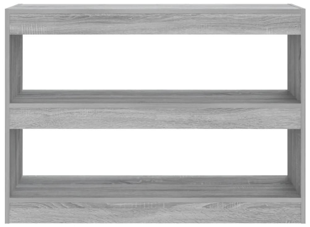 Estante/divisória 100x30x72 cm cor sonoma cinza