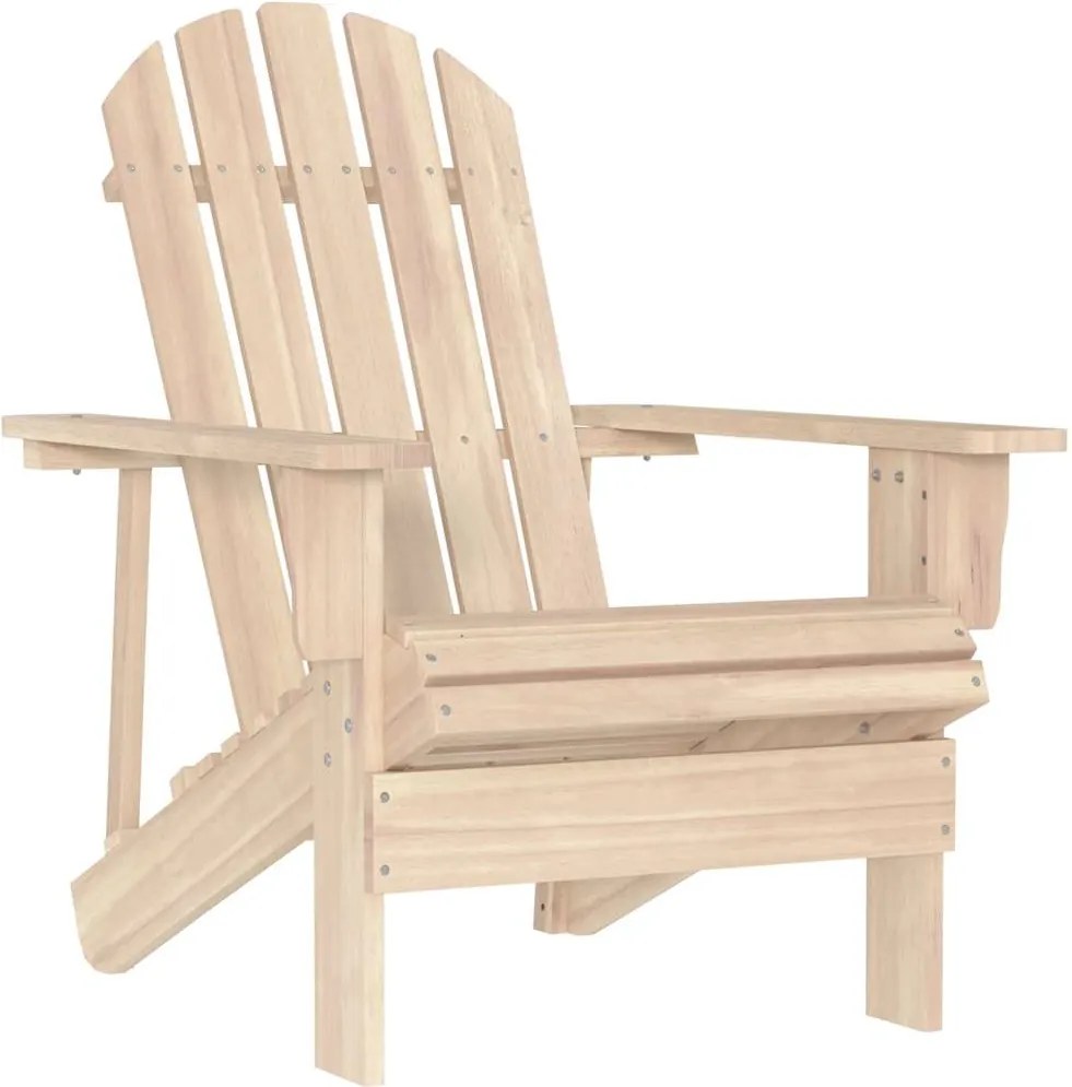 vidaXL Cadeira de jardim Adirondack madeira de abeto maciça