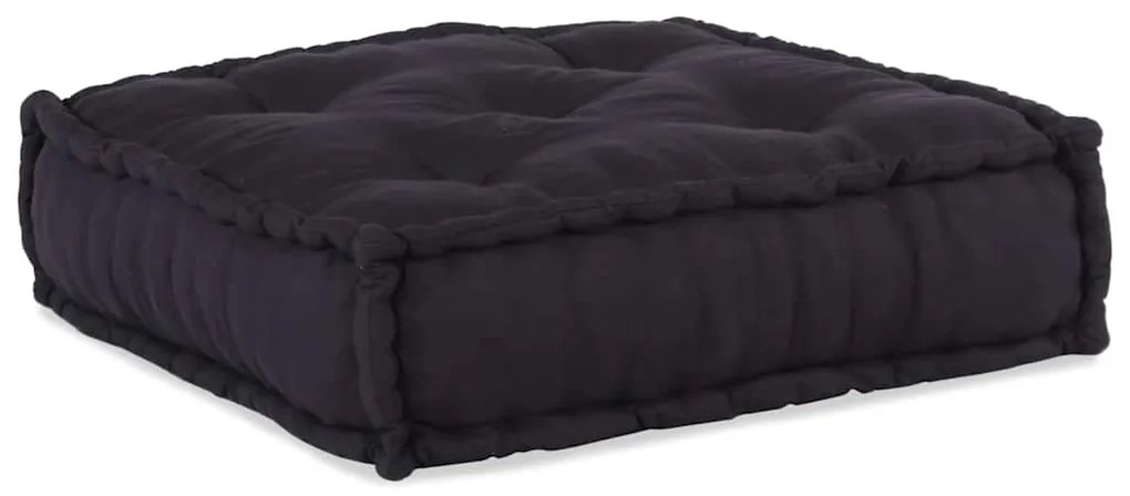 Pufe modular 70x70x54 cm tecido antracite