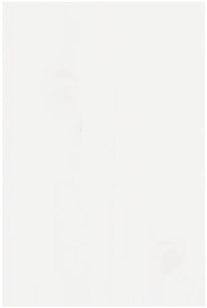 Suporte para monitor 81x20x30 cm madeira de pinho maciço branco