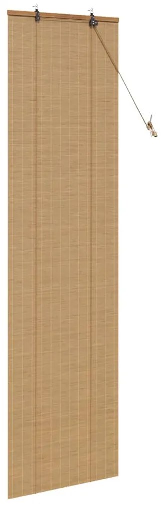 Persianas e Sombras de Janela Marrom Claro 60 x 220 cm Bambu