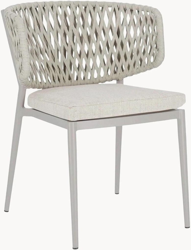 Cadeiras empilháveis Noelia Moon, conjunto de 4