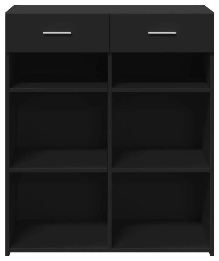 Aparador 80x42,5x93 cm cm derivados de madeira preto