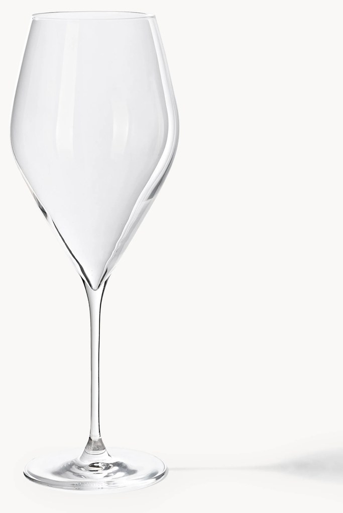 Copos de vinho branco de cristal Silvio, conjunto de 4
