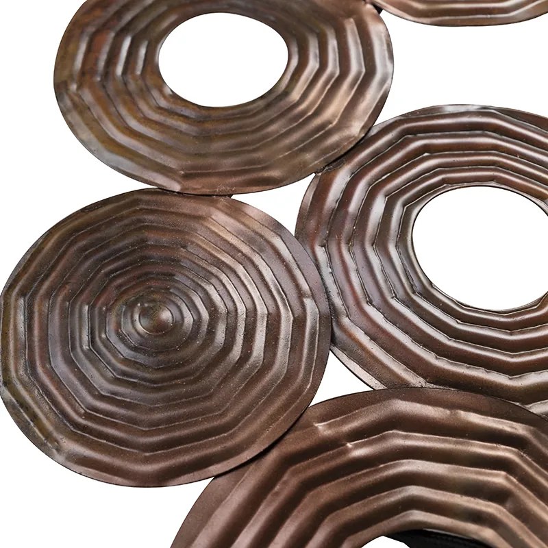 Candeeiro de parede Art Déco cobre 138 cm - Circles Art Deco,Design,Industrial
