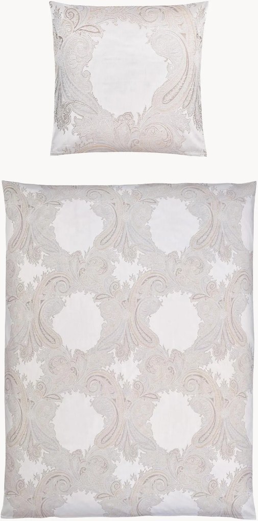 Conjunto de roupa de cama em jacquard de algodão Grace