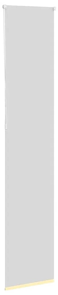 Persiana de enrolar 60x230 cm largura tecido 55,7 cm poliéster