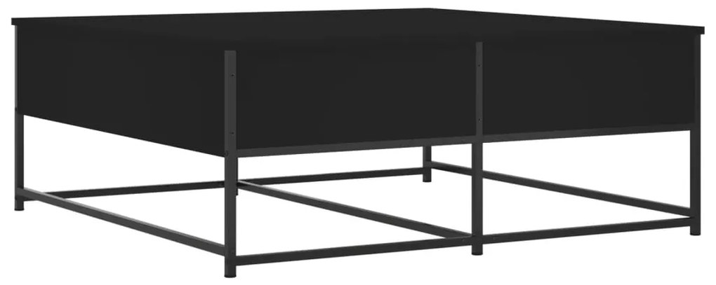 Mesa de centro 100x99x40 cm derivados de madeira preto
