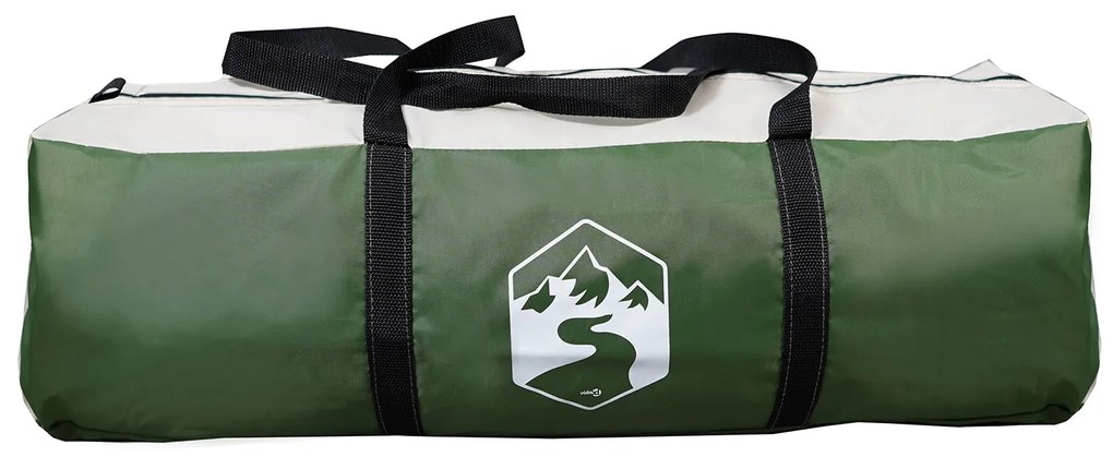 Tenda Familiar Tipi Verde 12-Pessoas Impermeável
