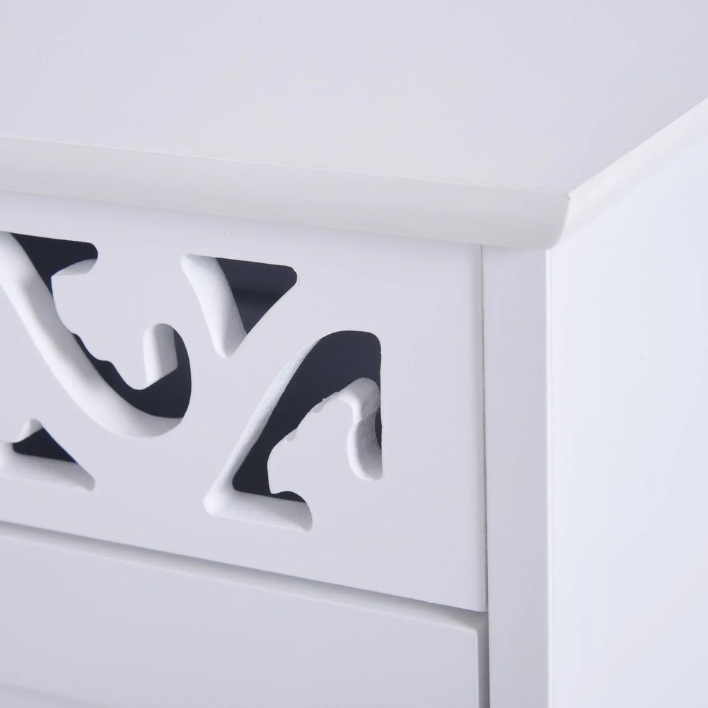Armário Carol de 3 Gavetas - Design Contemporâneo