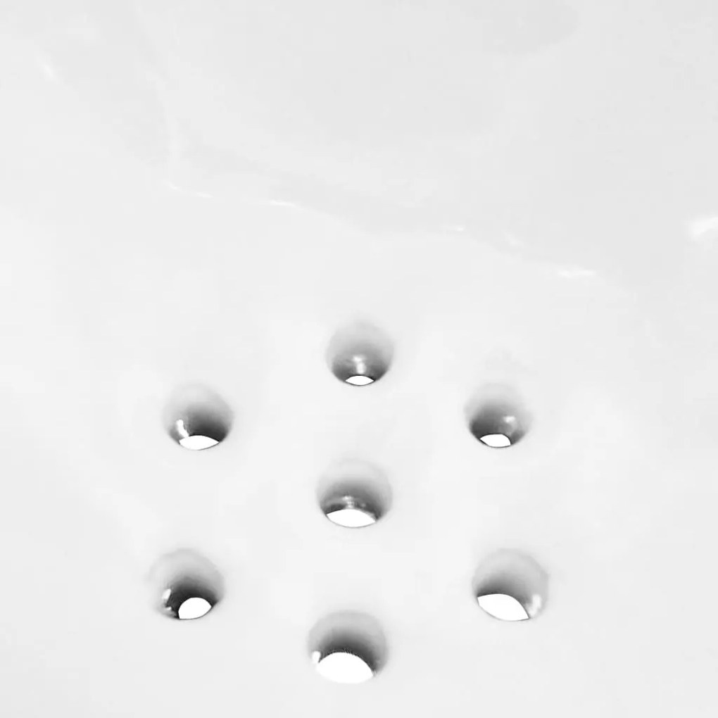 Urinol de parede com válvula de descarga cerâmica branco