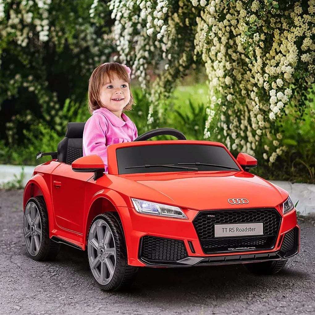 Carrinho Elétrico Infantil Audi TT RS 12V Com Controle Remoto