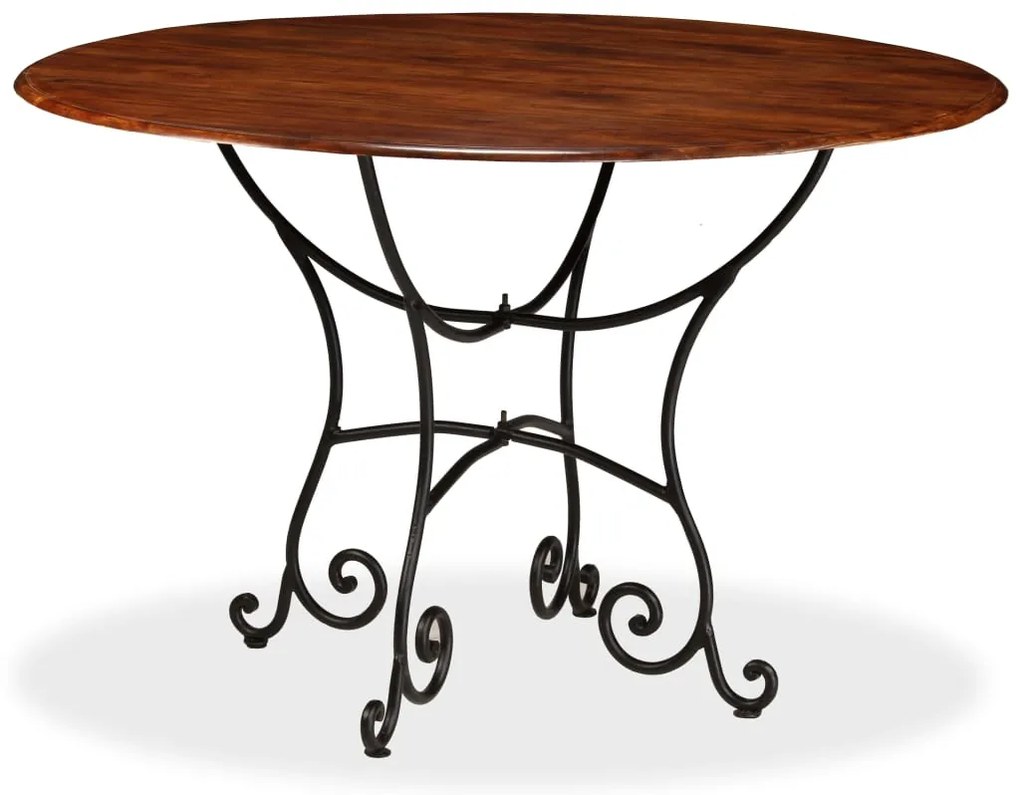 Mesa jantar acácia maciça c/ acabamento a mel 120x76 cm