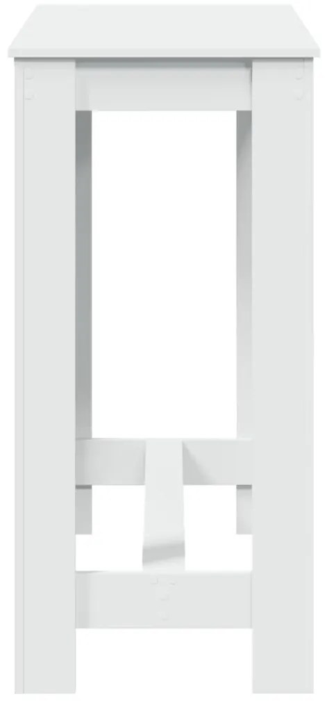 Mesa de bar 102x50x103,5 cm derivados de madeira branco