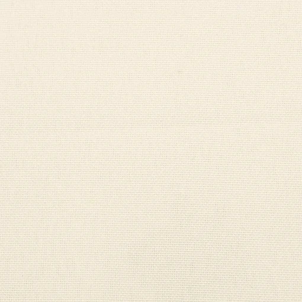 Almofadões p/ cadeira encosto alto 4pcs tecido oxford cor creme