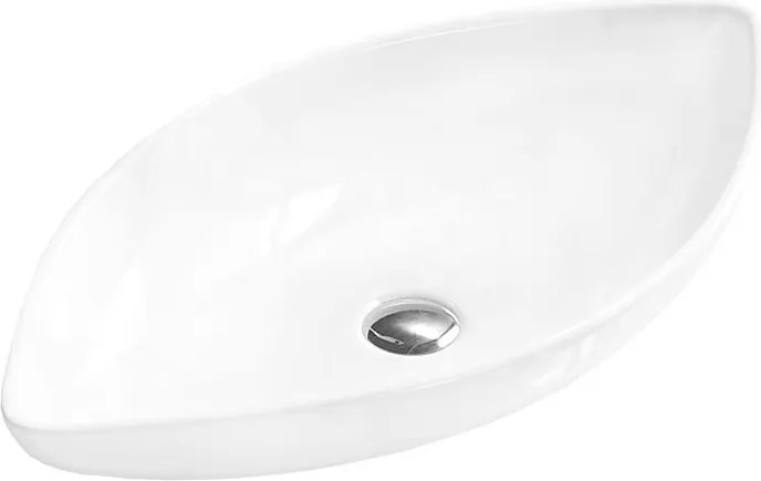 Mexen Ivone lavatório de bancada 70 x 37 cm, branco - 21487000
