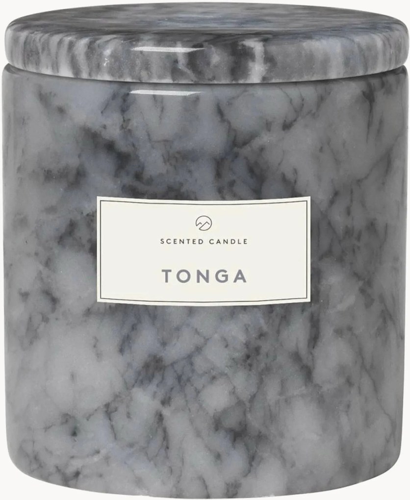 Vela perfumada em mármore Frable (fava tonka)