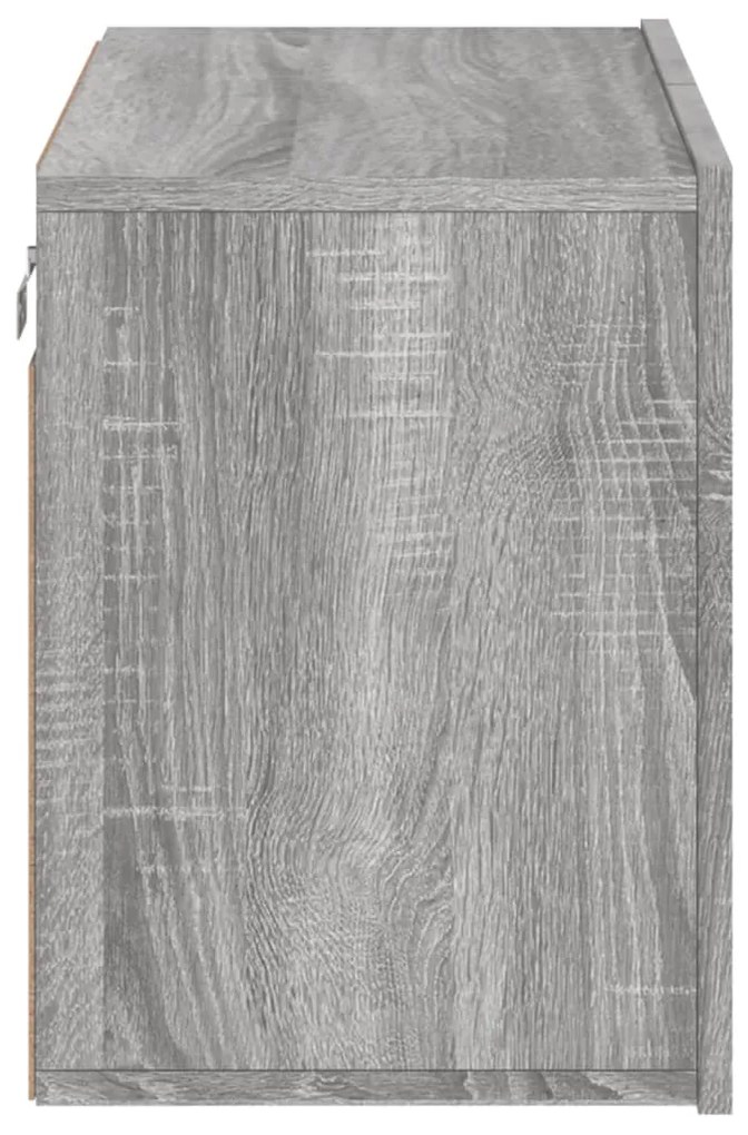 Móvel de parede para TV 60x30x41 cm cinzento sonoma