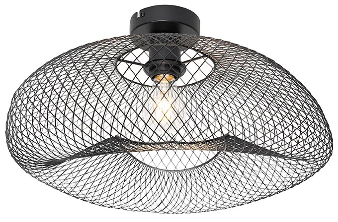 Candeeiro de teto moderno preto - Zora Moderno