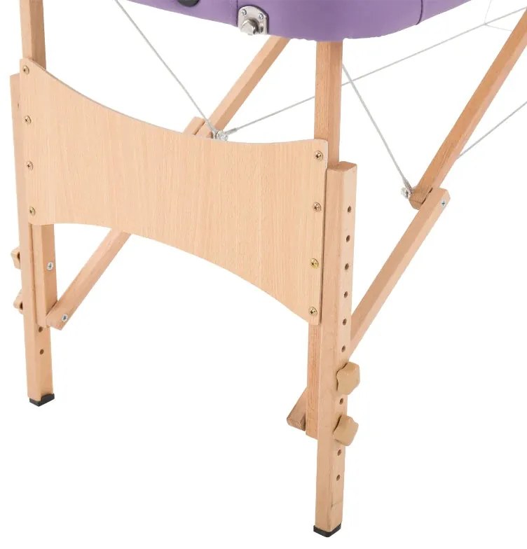 Marquesa Masajea  Dobrável ´- Roxo - Design Moderno