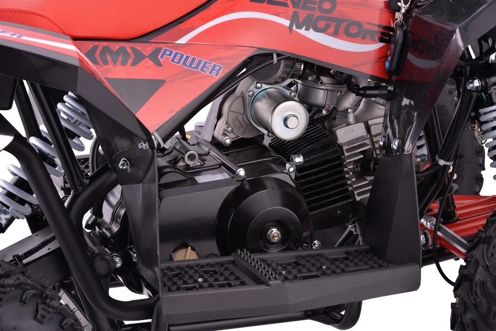 Moto 4 Gasolina 110cc para crianças ATV Motors XMX POWER Vermelha