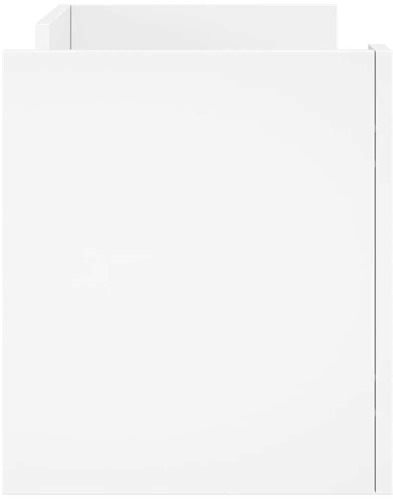 Móvel de TV 80x35x40 cm derivados de madeira branco