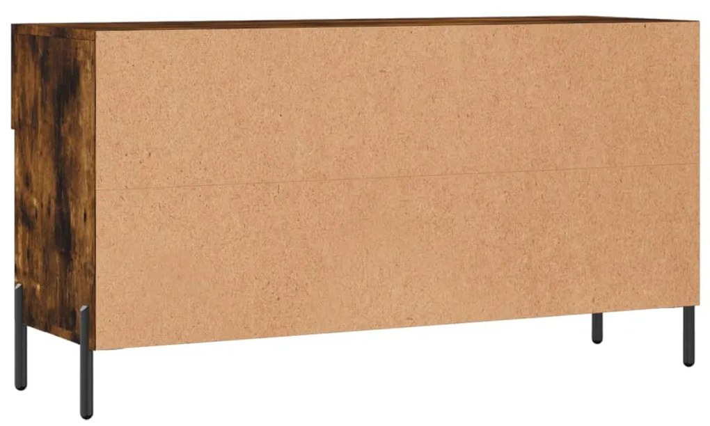 Banco sapateira 102x35x55 cm deriv. madeira carvalho fumado