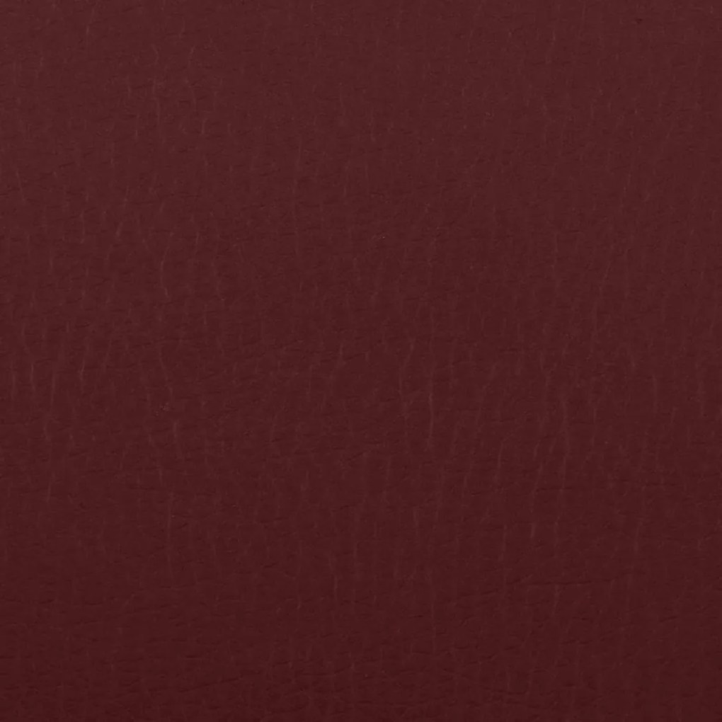 Poltrona Kaila de Massagens Reclinável em Couro Artificial - Vermelho