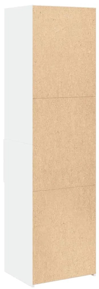 Armário alto 50x42,5x185 cm derivados de madeira branco