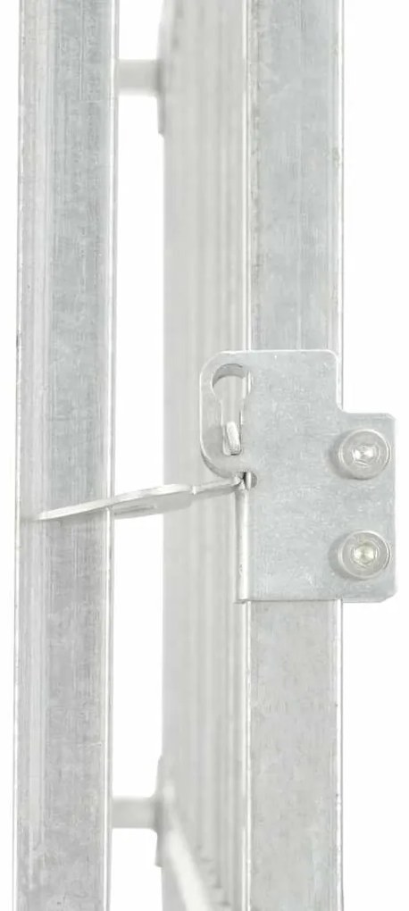 Canil de exterior em aço galvanizado 760x760x185 cm