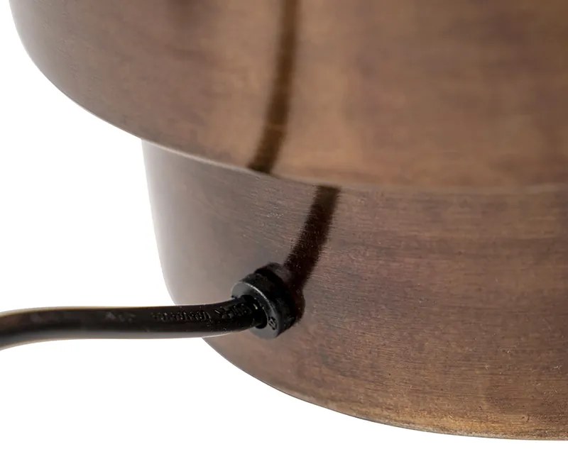 Candeeiro de mesa Art Deco bronze sem abajur - Bruut Art Deco